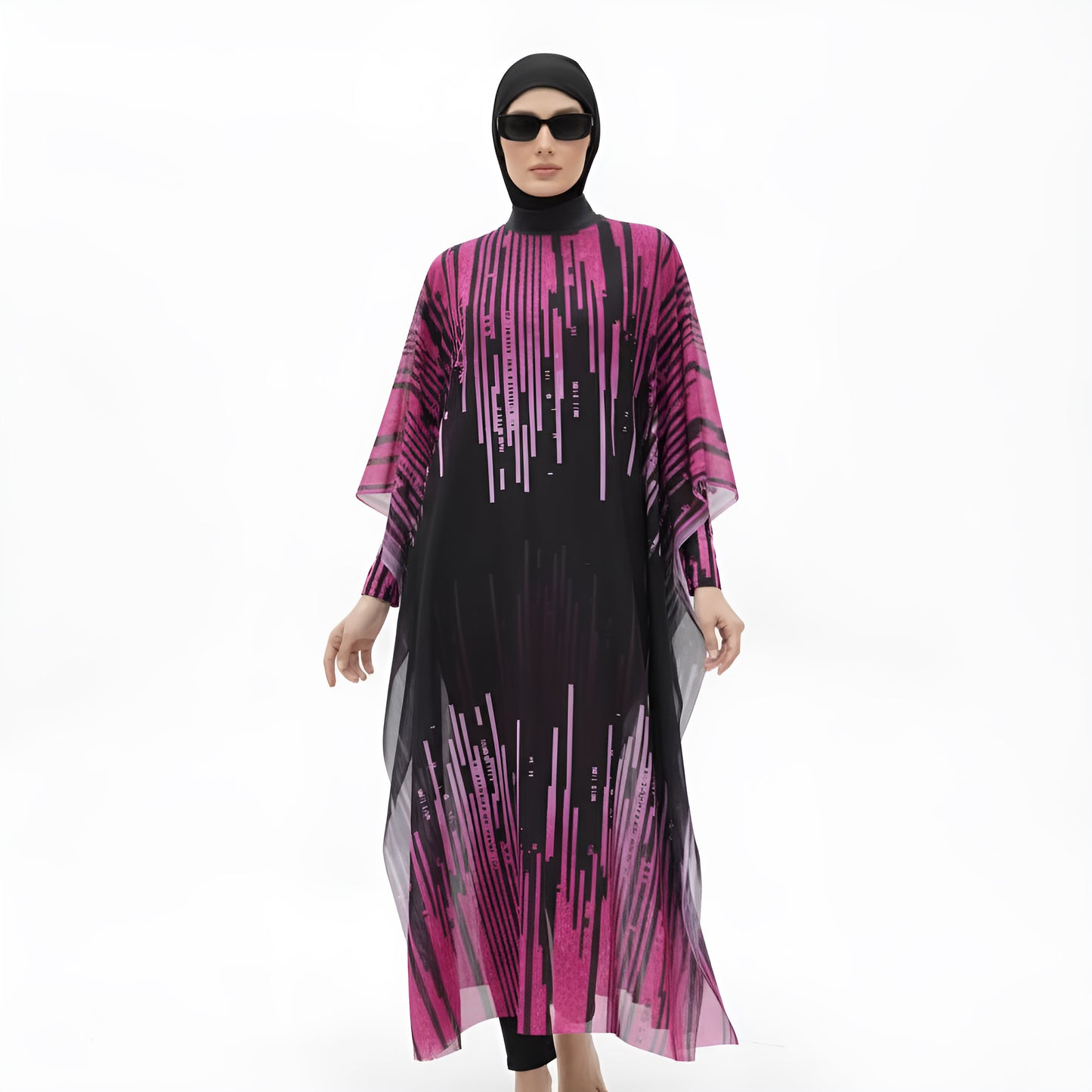 3/4PCS Burkini femmes Swimming Suit UPF50+
