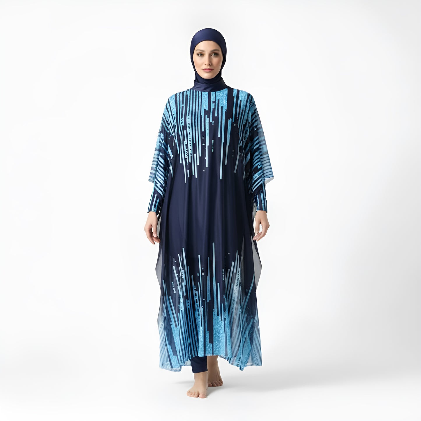 3/4PCS Burkini femmes Swimming Suit UPF50+