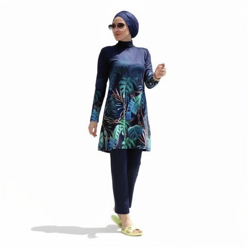 Islamic Full Cover Burkini Swimwear