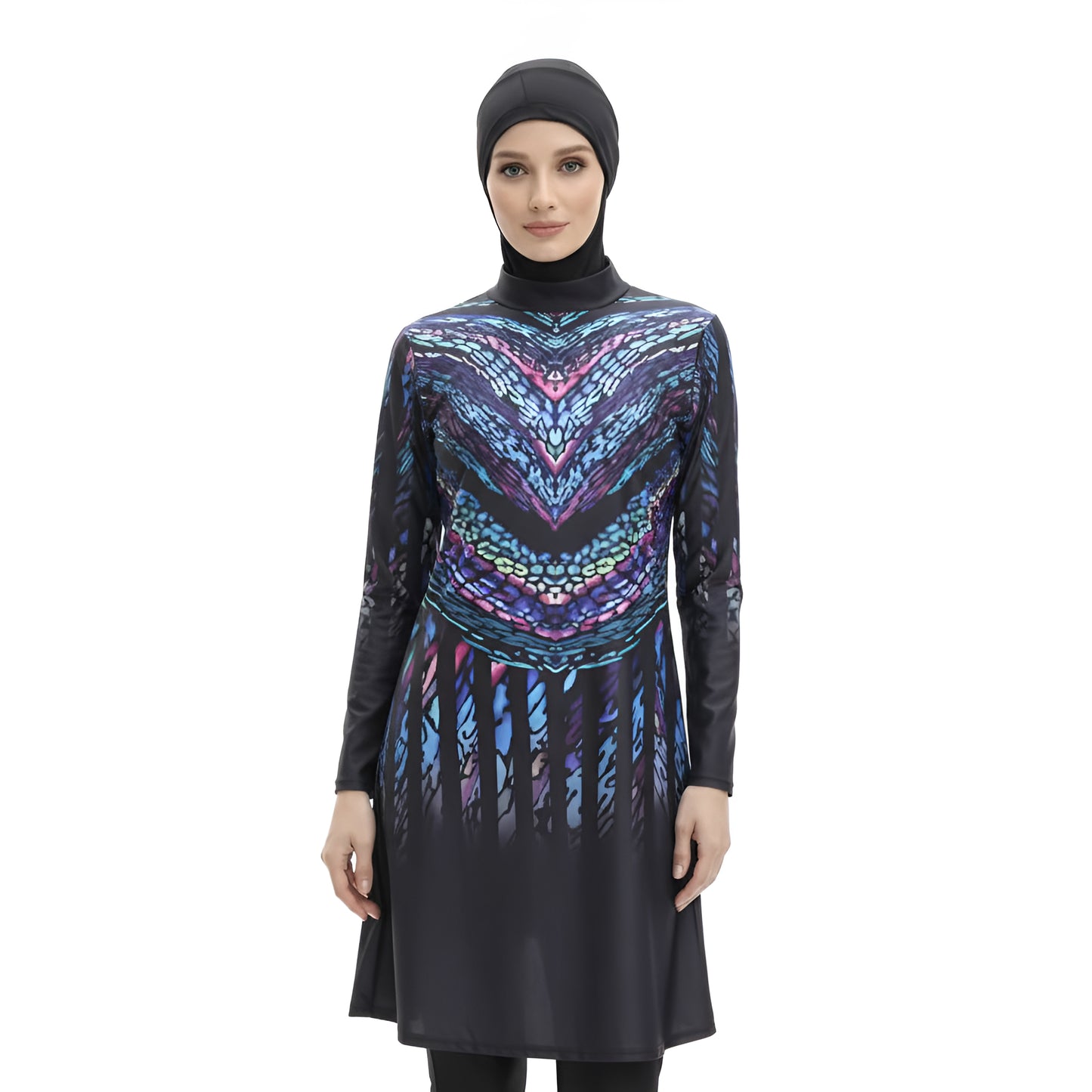 3/4PCS Burkini femmes Swimming Suit UPF50+