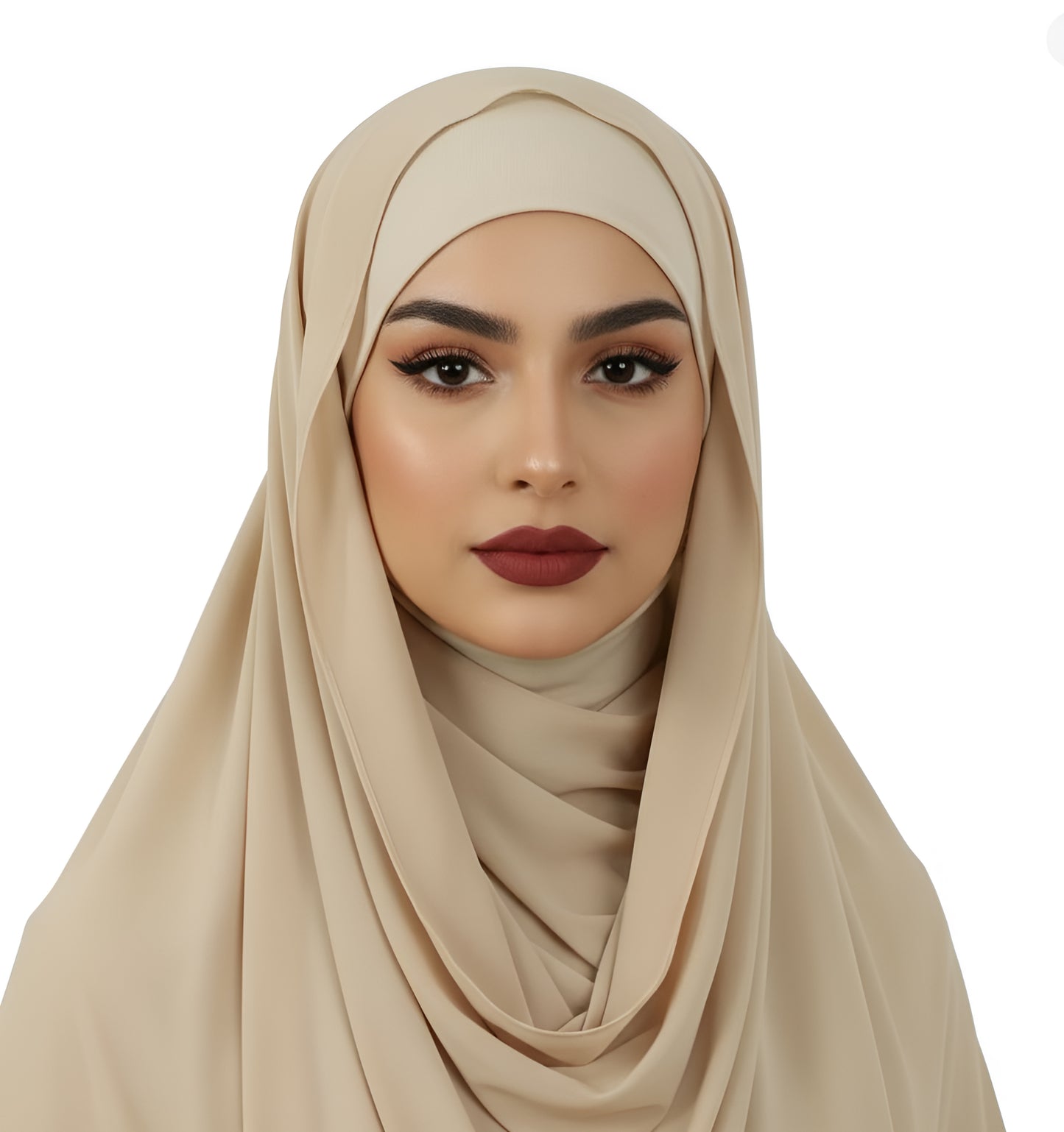 Instant Hijab with Built-in Magnets - Easy Wear