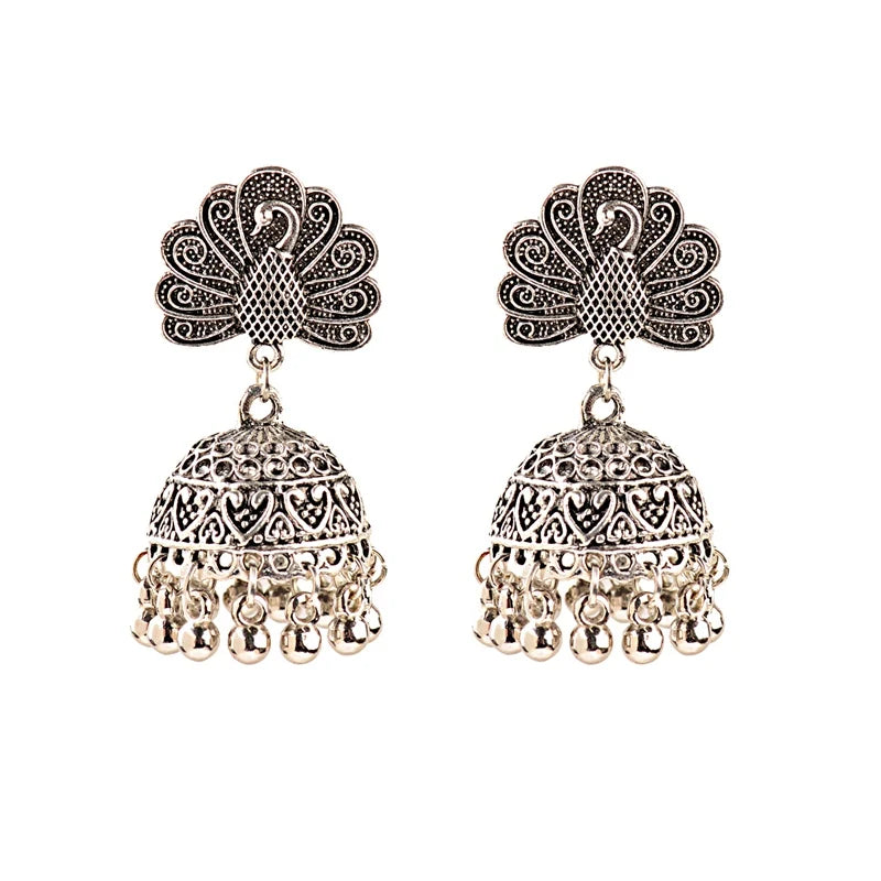 Earrings Indian Jewelry Gold Color
