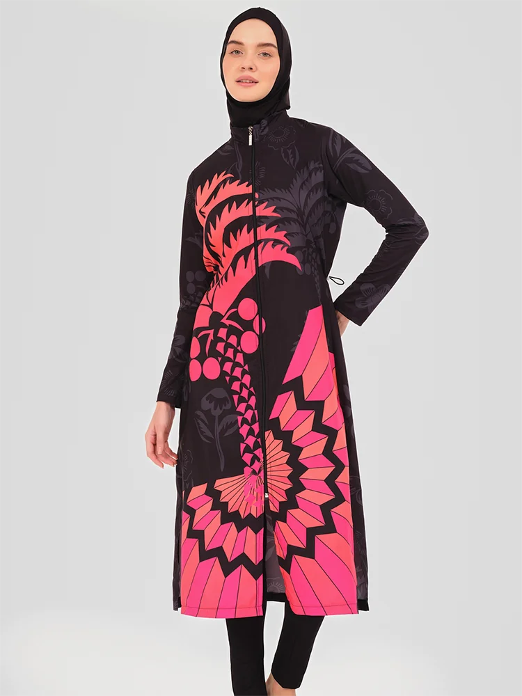 3PCS Long Burkini Set