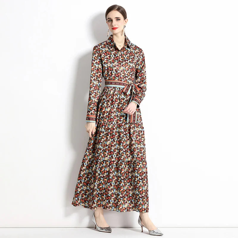 Slimming Letter A-Line Dress
