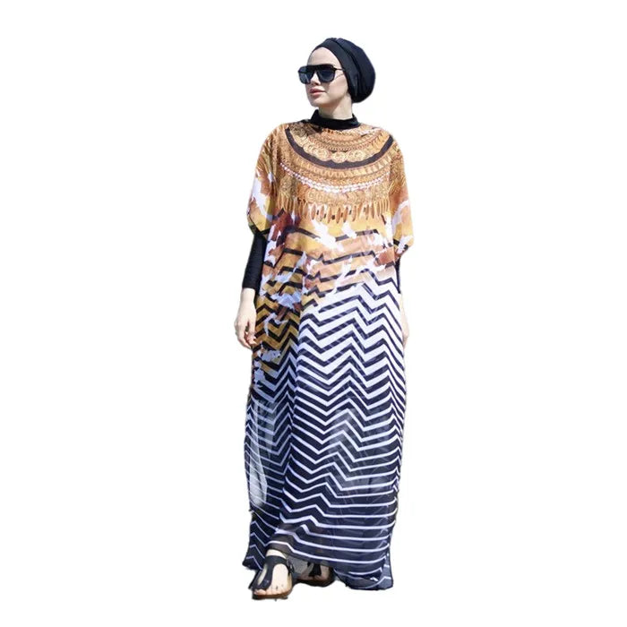Islamic Full Cover Burkini Swimwear
