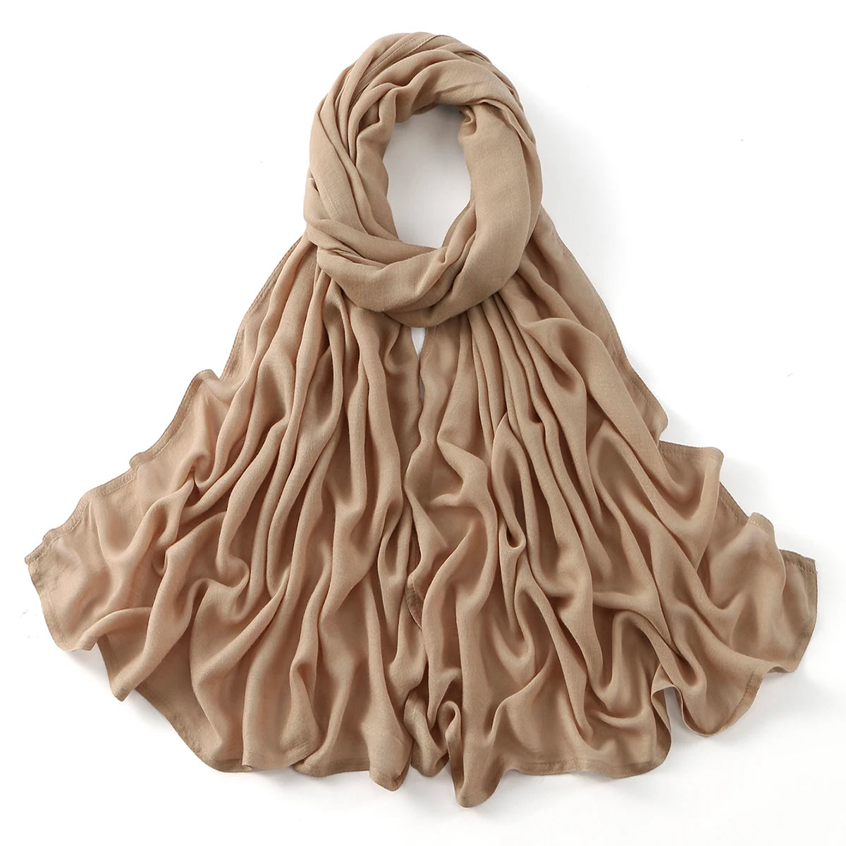 185*75cm Hijab Thin Plain Scarf