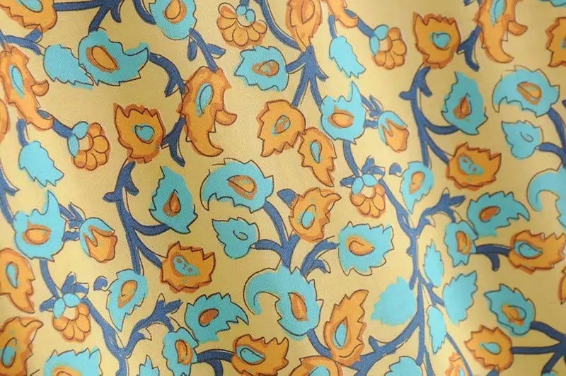 2026 Boho Printed Kimono Cardigan