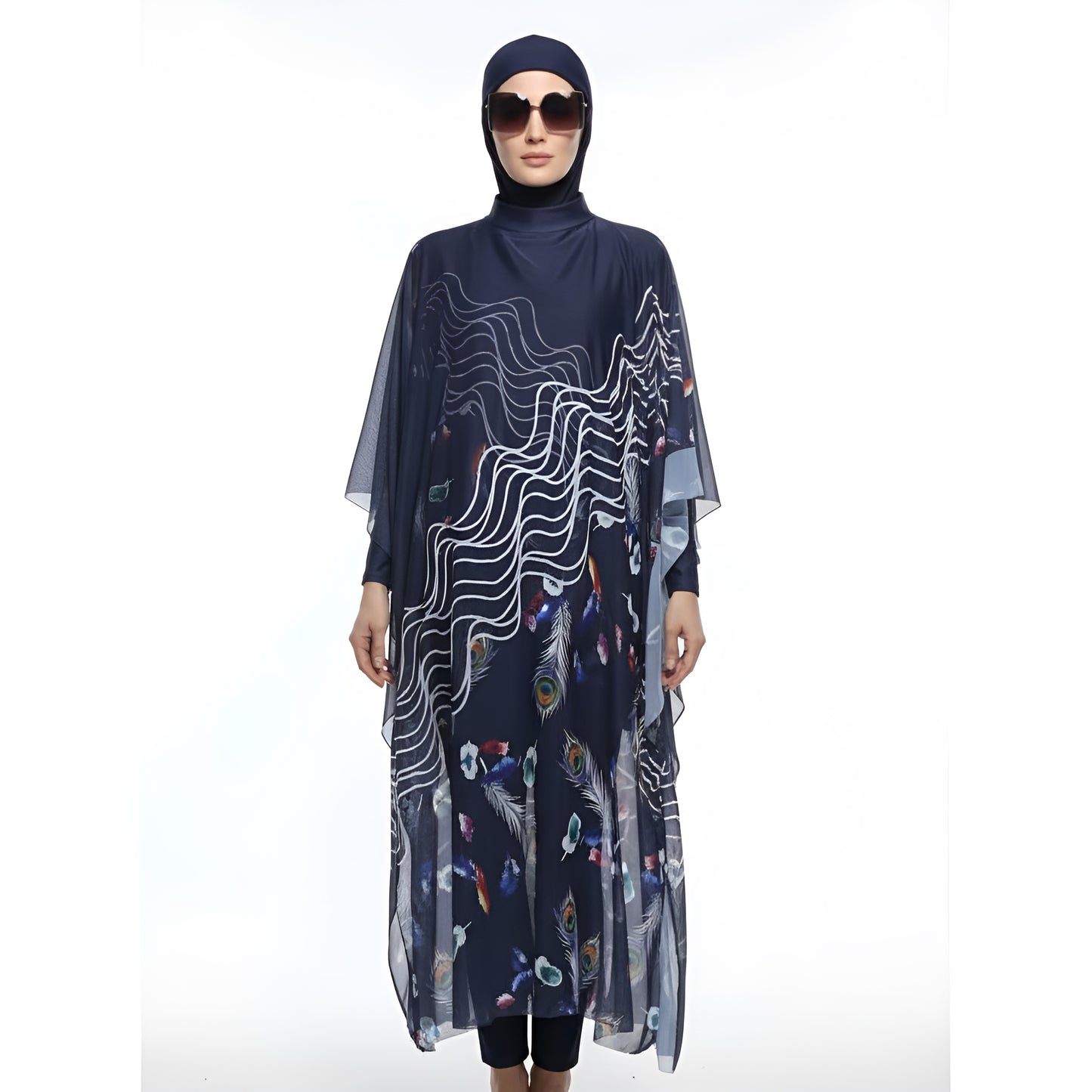 3/4PCS Burkini femmes Swimming Suit UPF50+