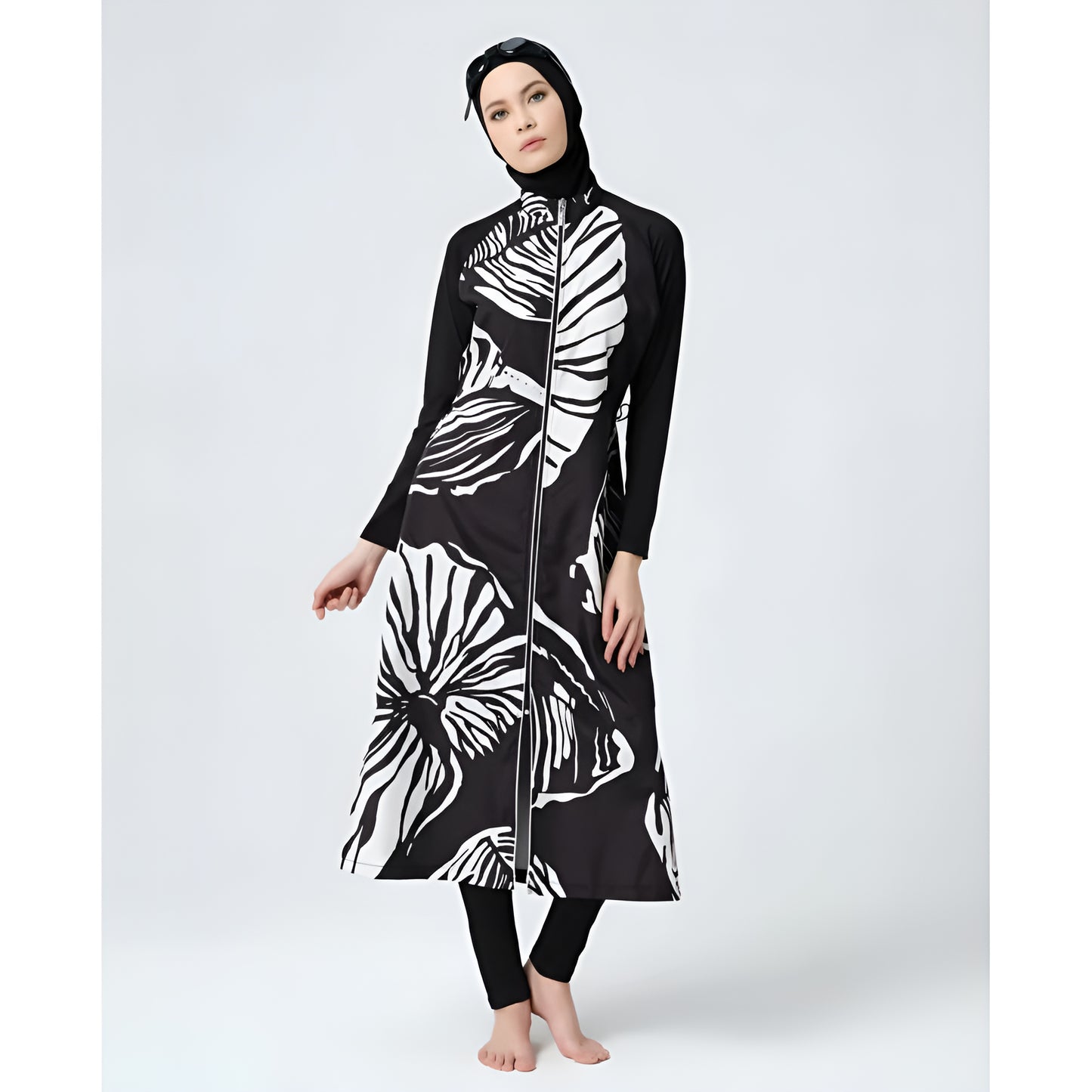 3PCS Long Burkini Set