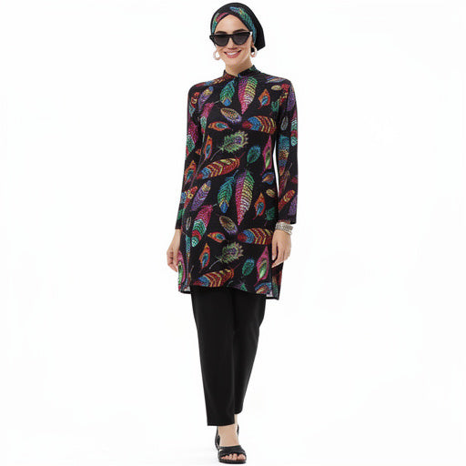 Islamic Full Cover Burkini Swimwear
