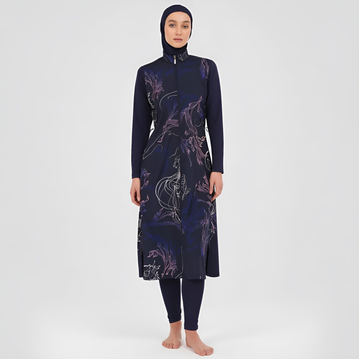 3PCS Long Burkini Set